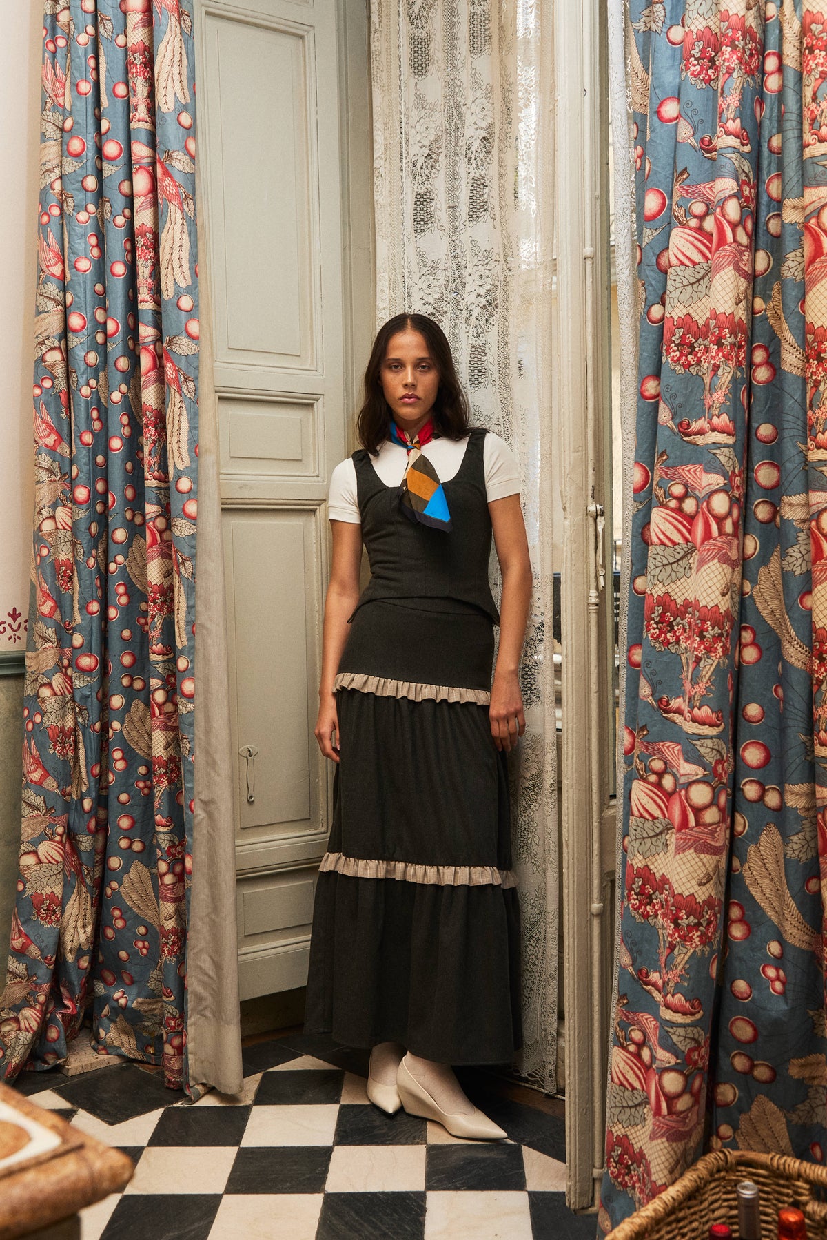 Green Mathilde Skirt