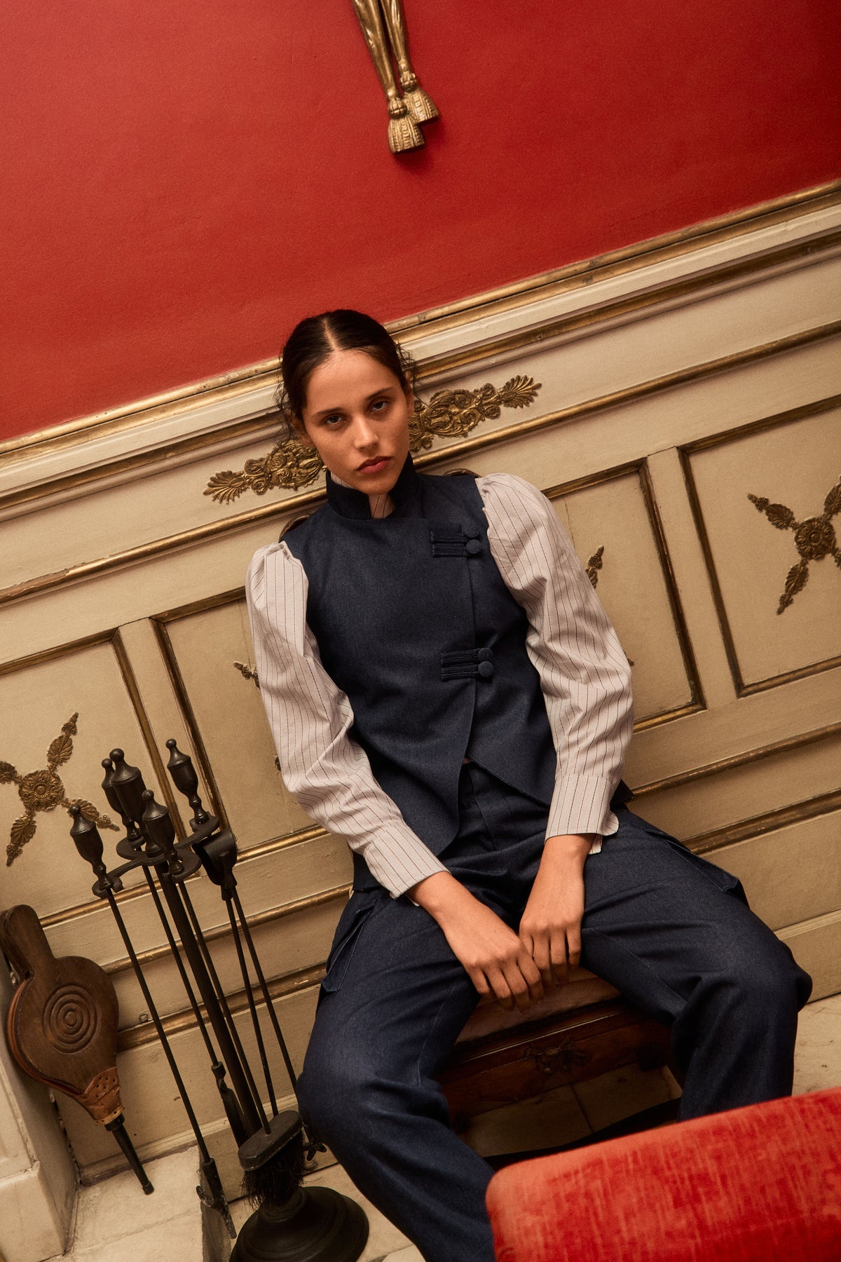 Chaleco Sylvia Denim