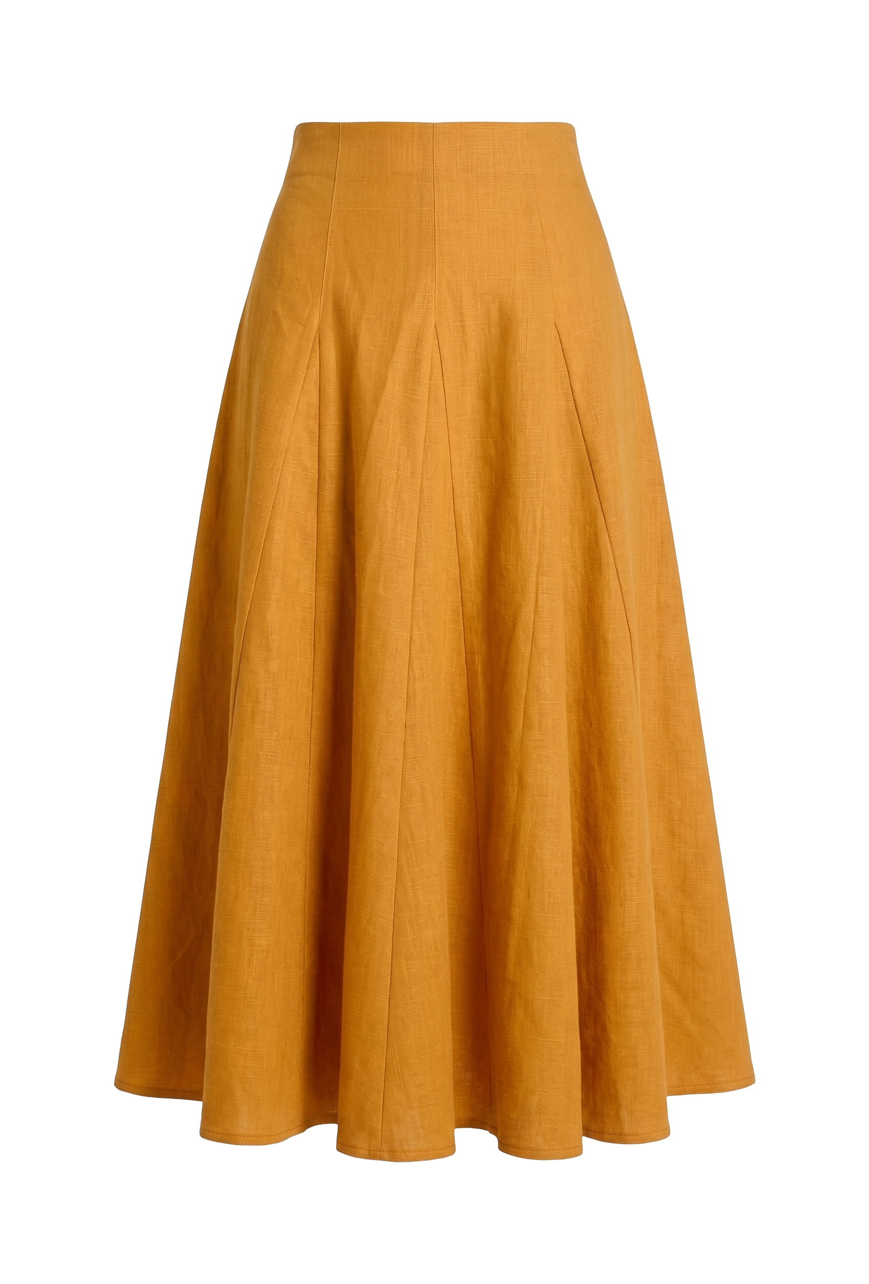 Ora D'Oro Orange Skirt